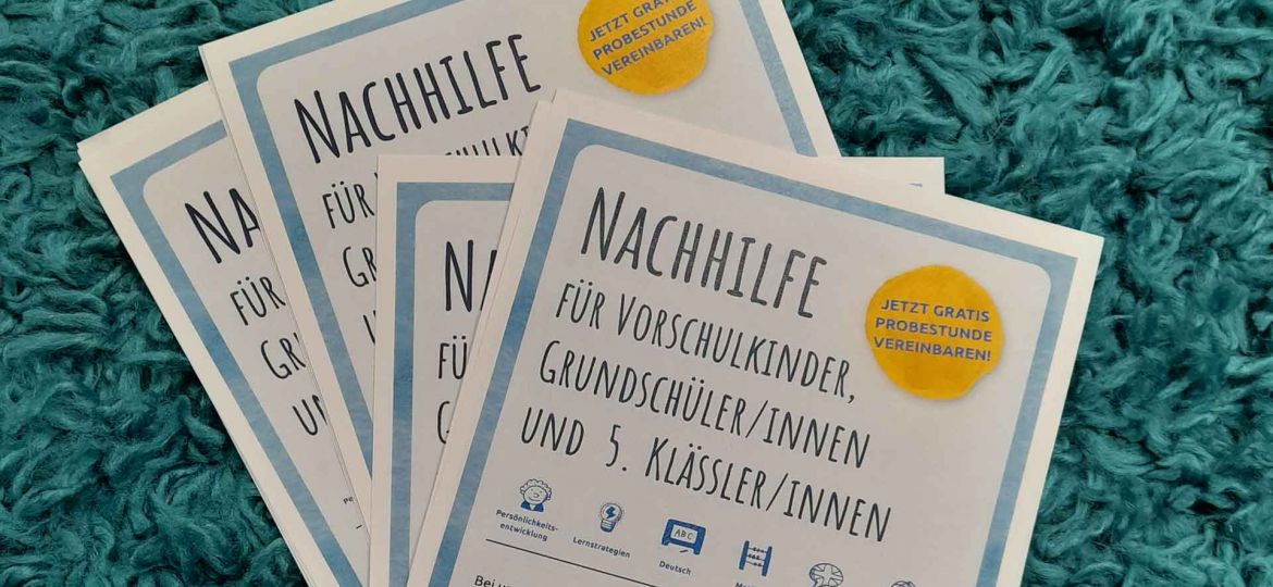 Nachhilfe für Vorschule, Grundschule und 5. Klasse