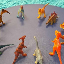 Montessori Lernmaterial Dinosaurier